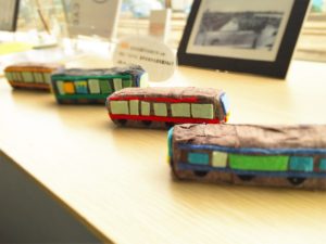店内にはかわいらしい電車もちらほら。絶対また来ます!